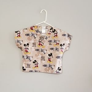 Children's Disney Mickey Srub Top* Size M